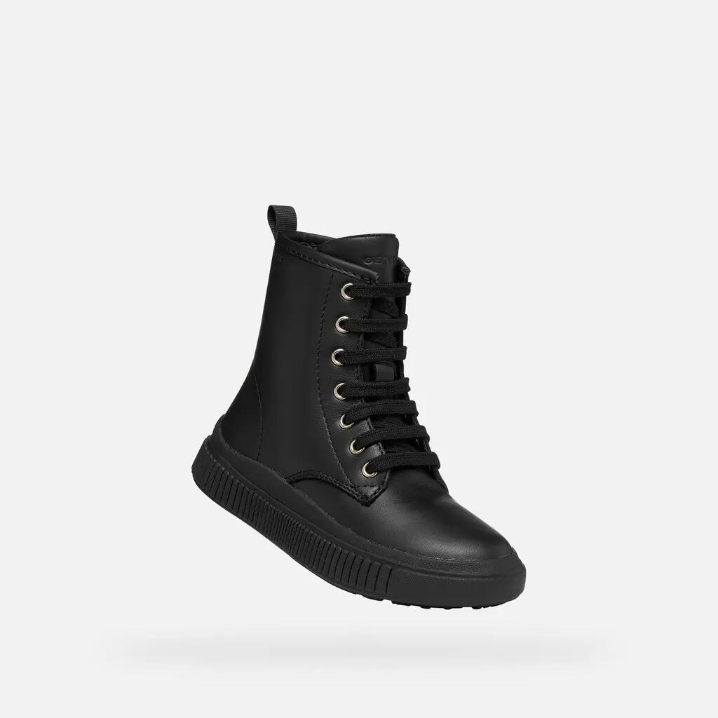 Bottines Fille J LAQUINNY GIRL Noir 5/7