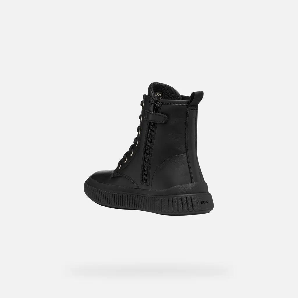 Bottines Fille J LAQUINNY GIRL Noir 4/7