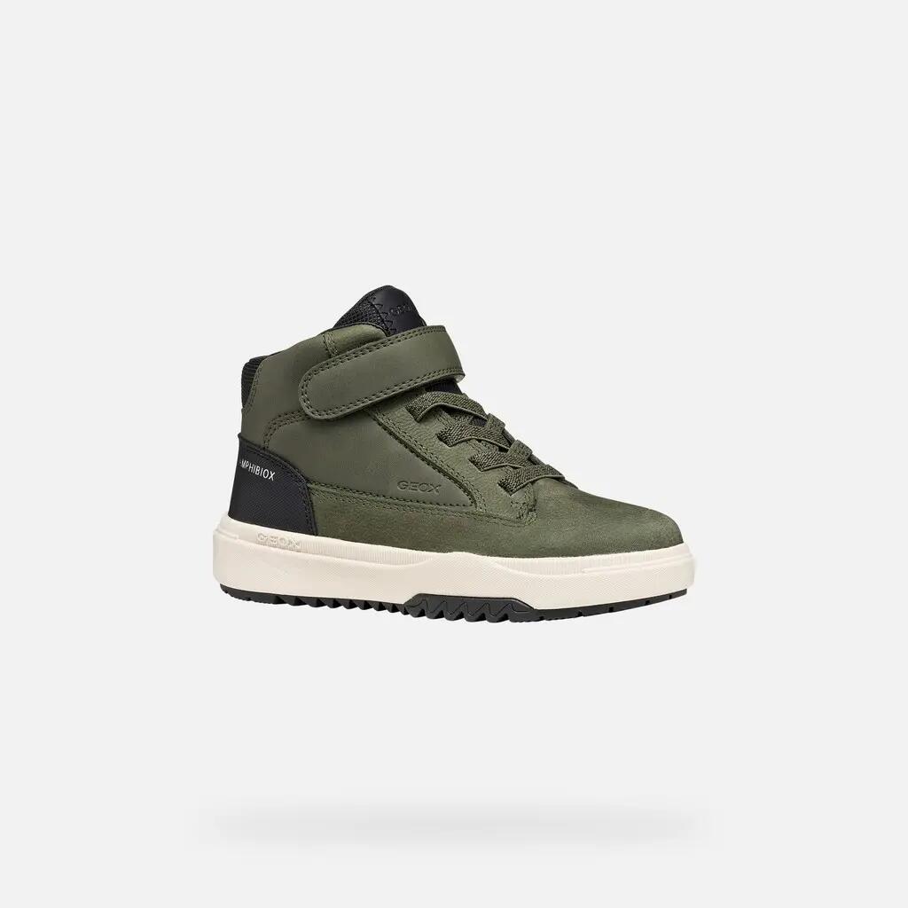 Bottes Garçon BUNSHEE BOY Vert Militaire 3/7