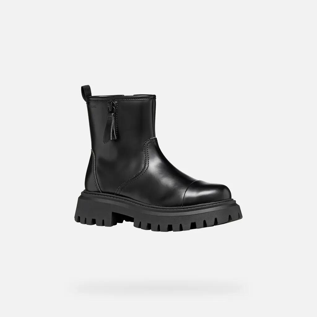 Bottines Fille J MAQUINNENS GIRL Noir 3/7