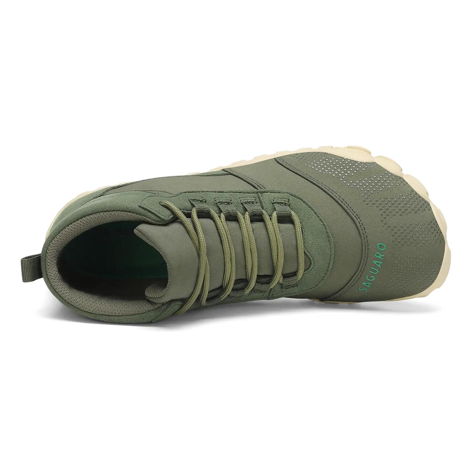 Saguaro Barefoot Will I Lite – Chaussure de trail et fitness, Vert 5/7