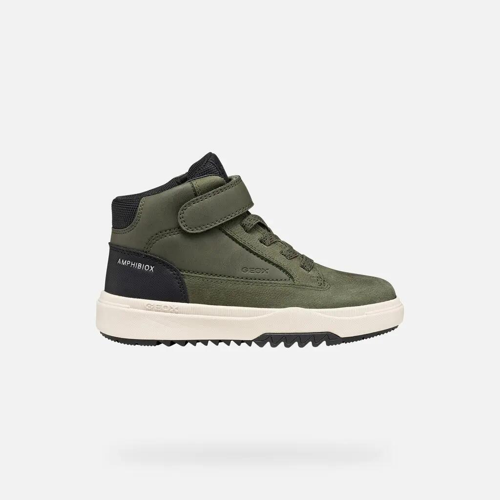Bottes Garçon BUNSHEE BOY Vert Militaire 2/7