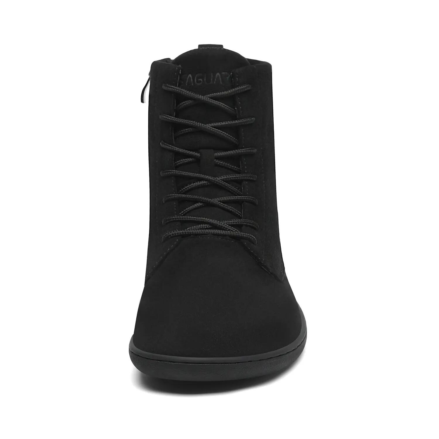 Saguaro Barefoot Ambition II – Bottes urbaines minimalistes d’hiver Noires 3/8