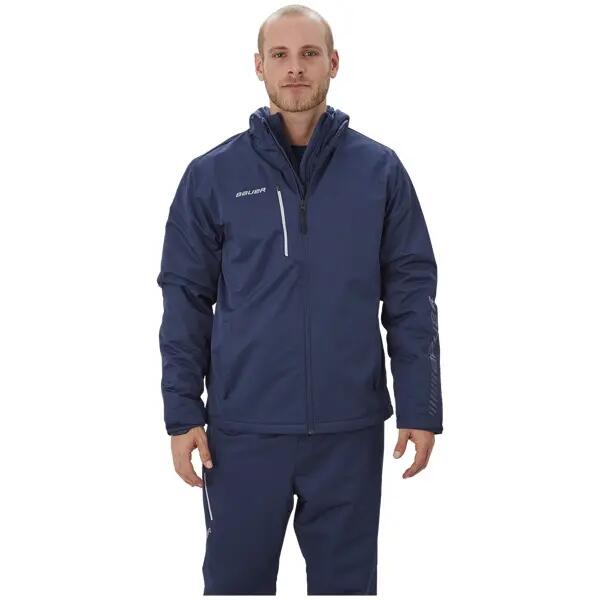 BAUER Midweight Jacket Supreme blk Senior Navy
