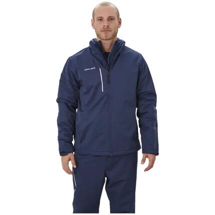 BAUER Supreme Midweight Jacket Senior zwarte jas, volwassenen