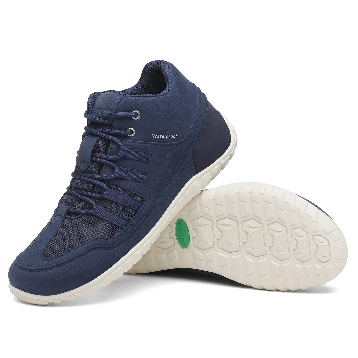Saguaro Barefoot Brave IV – Chaussure trail sportive d’hiver Bleu 3/7