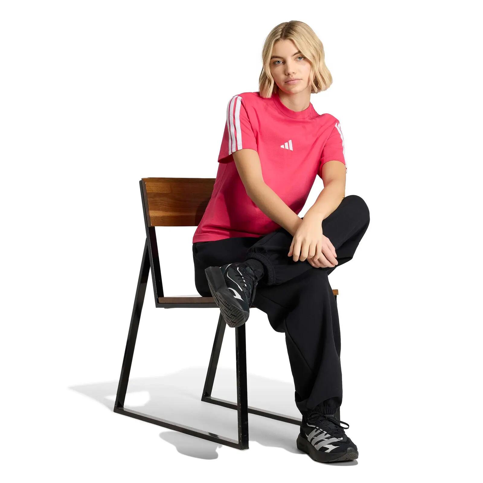 Koszulka damska ADIDAS W 3S SJ T B S 4/6