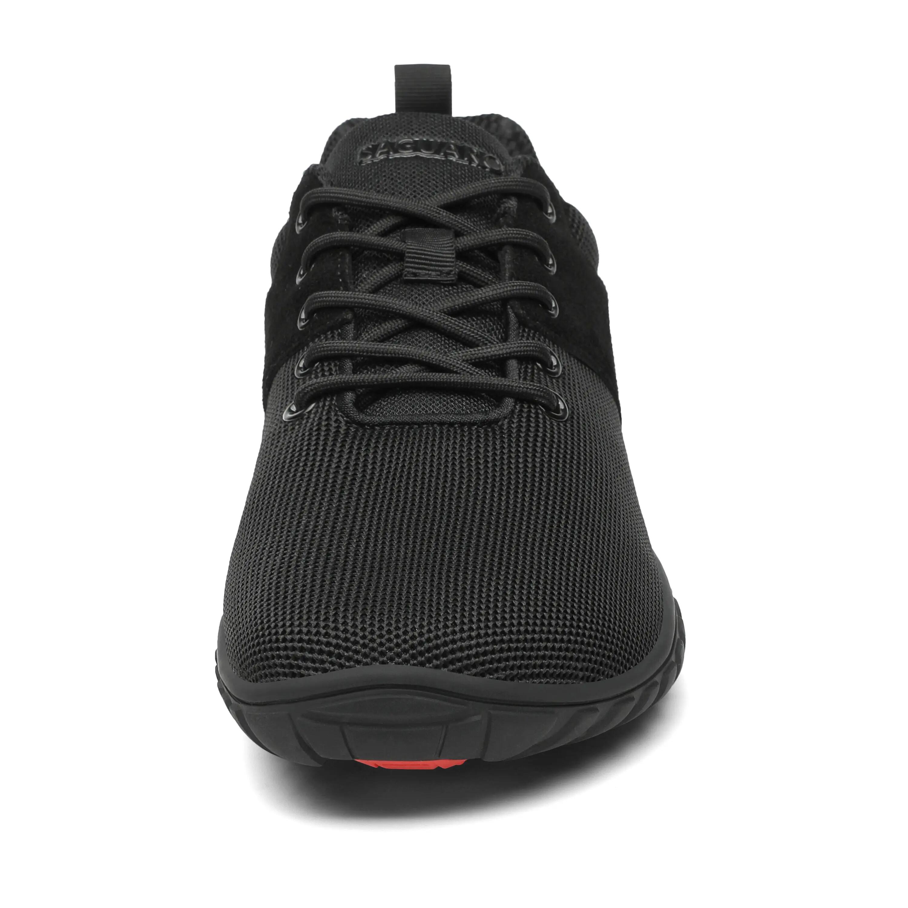 Saguaro Barefoot Wish I – Chaussure de sport urbaine minimaliste, Noir 3/7