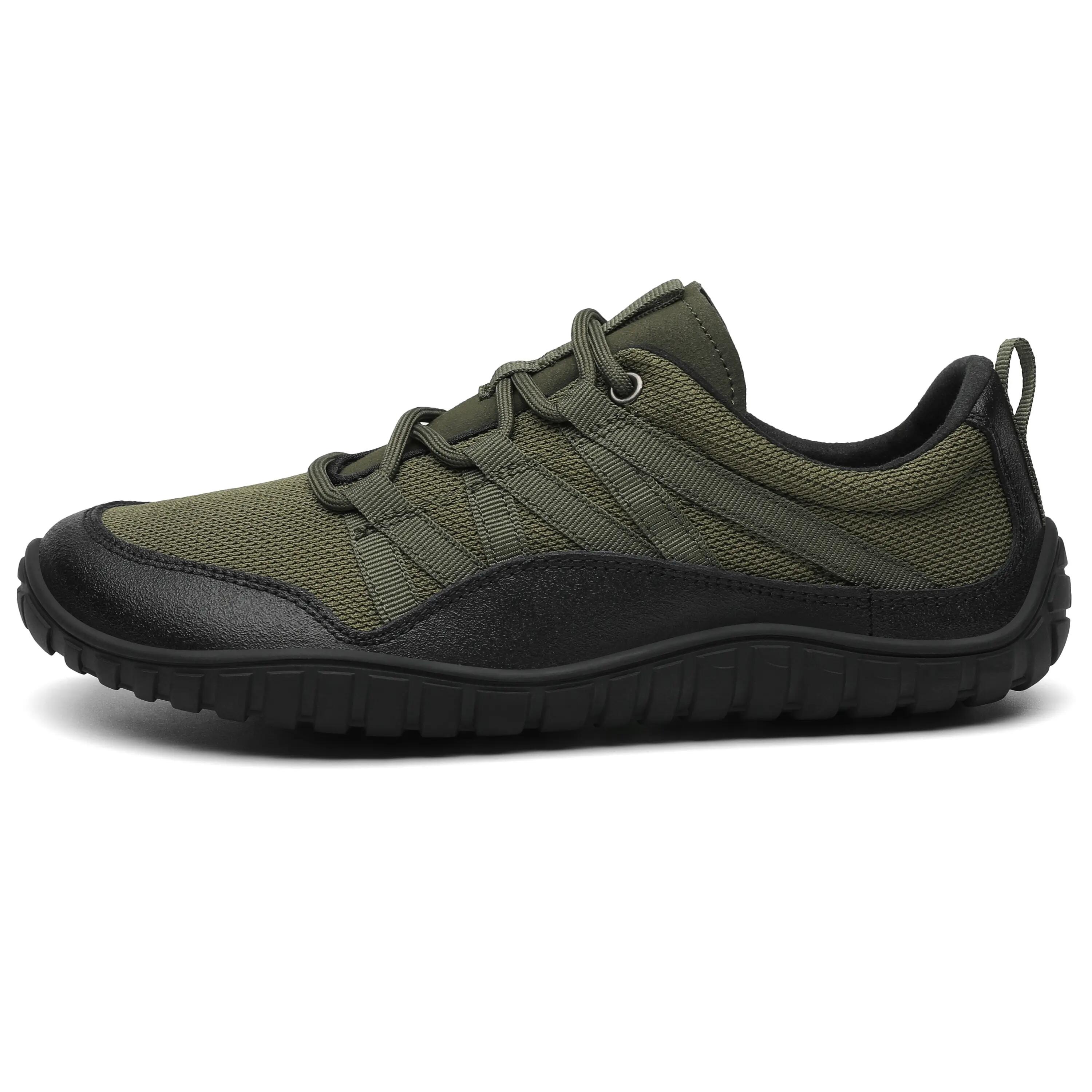 Saguaro Barefoot Forestep I – Chaussures barefoot de randonnée et urbaines, vert 3/7