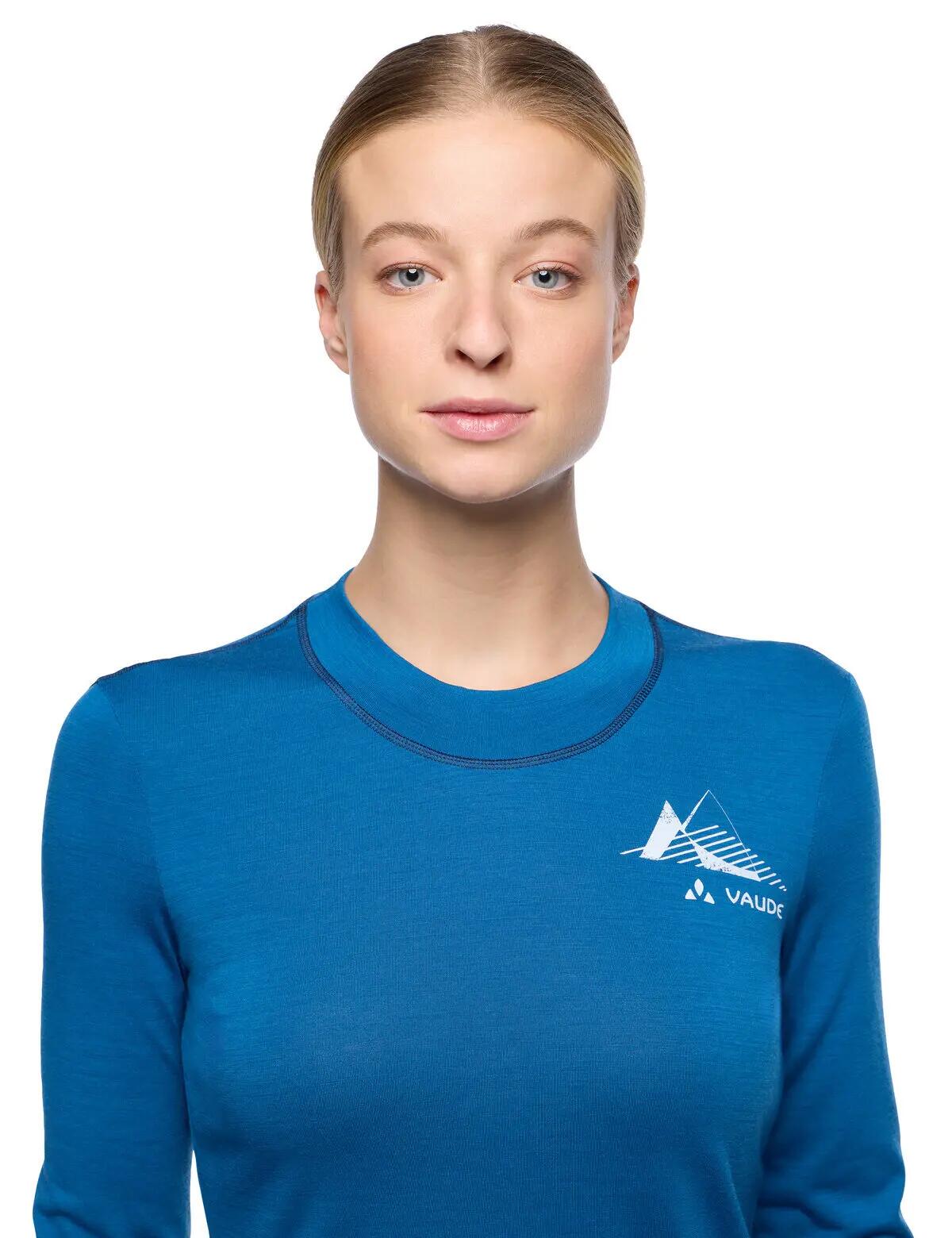 Funktionsshirt W Monviso Wool LS T-Shirt 5/7