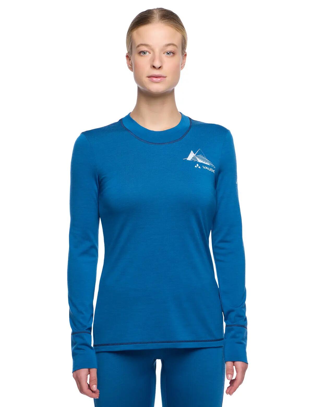 Funktionsshirt W Monviso Wool LS T-Shirt 3/7
