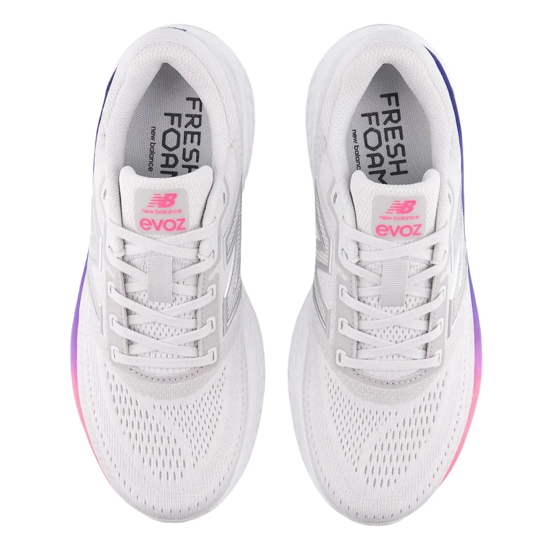 Scarpe ImbottitoDonna New Balance Evoz V4 Grigio Rosa 3/5