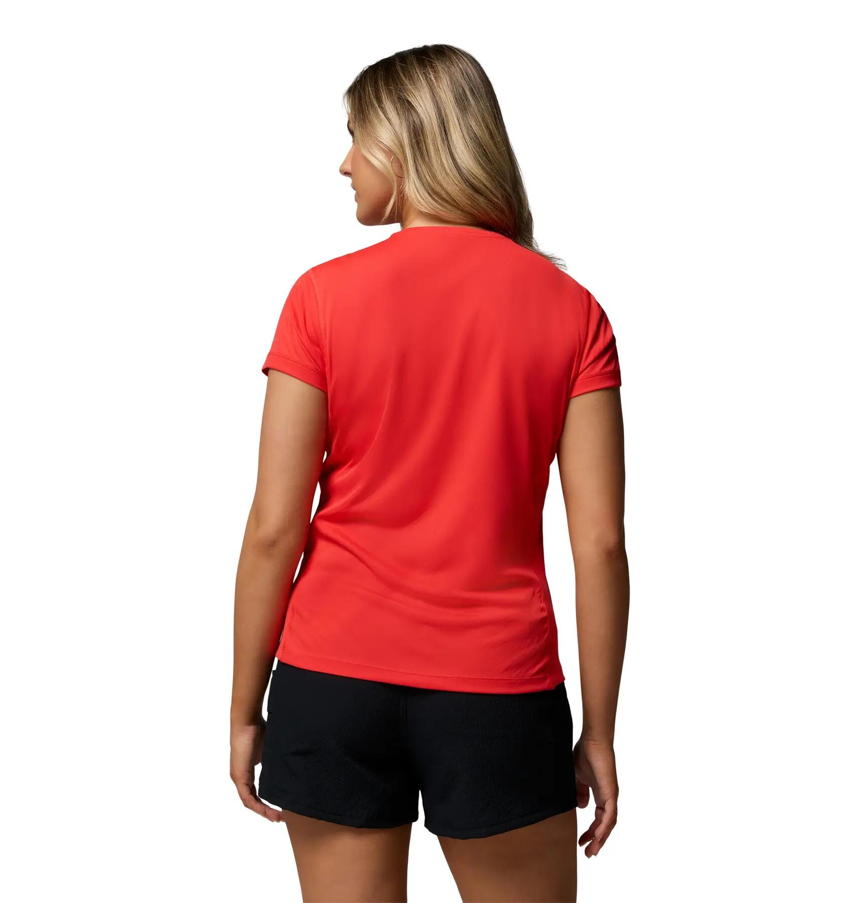 Zero Rules Light SS Crew Women M rot - poppy red 2/6