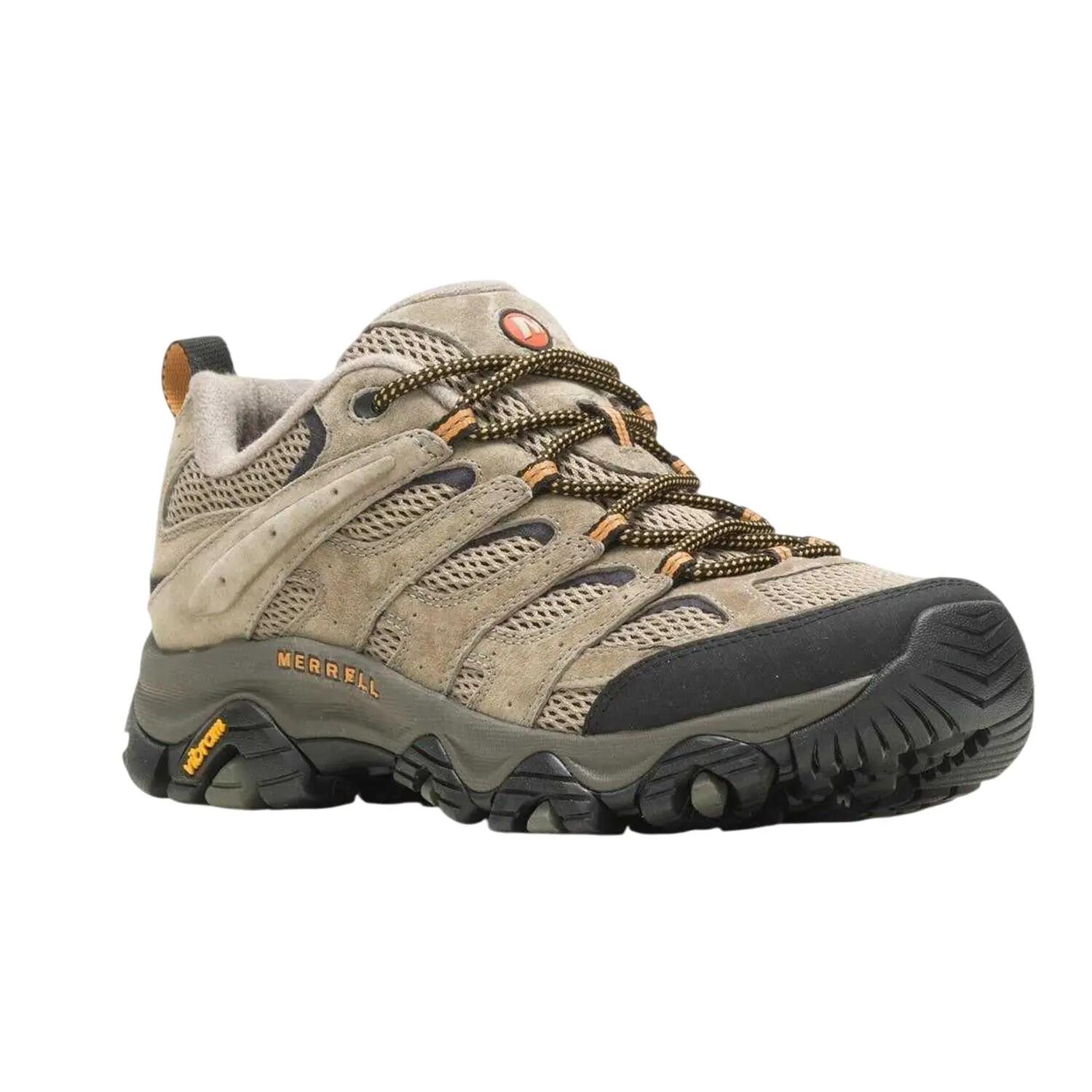 Mens Suede Hiking Shoes (Pecan) 4/4