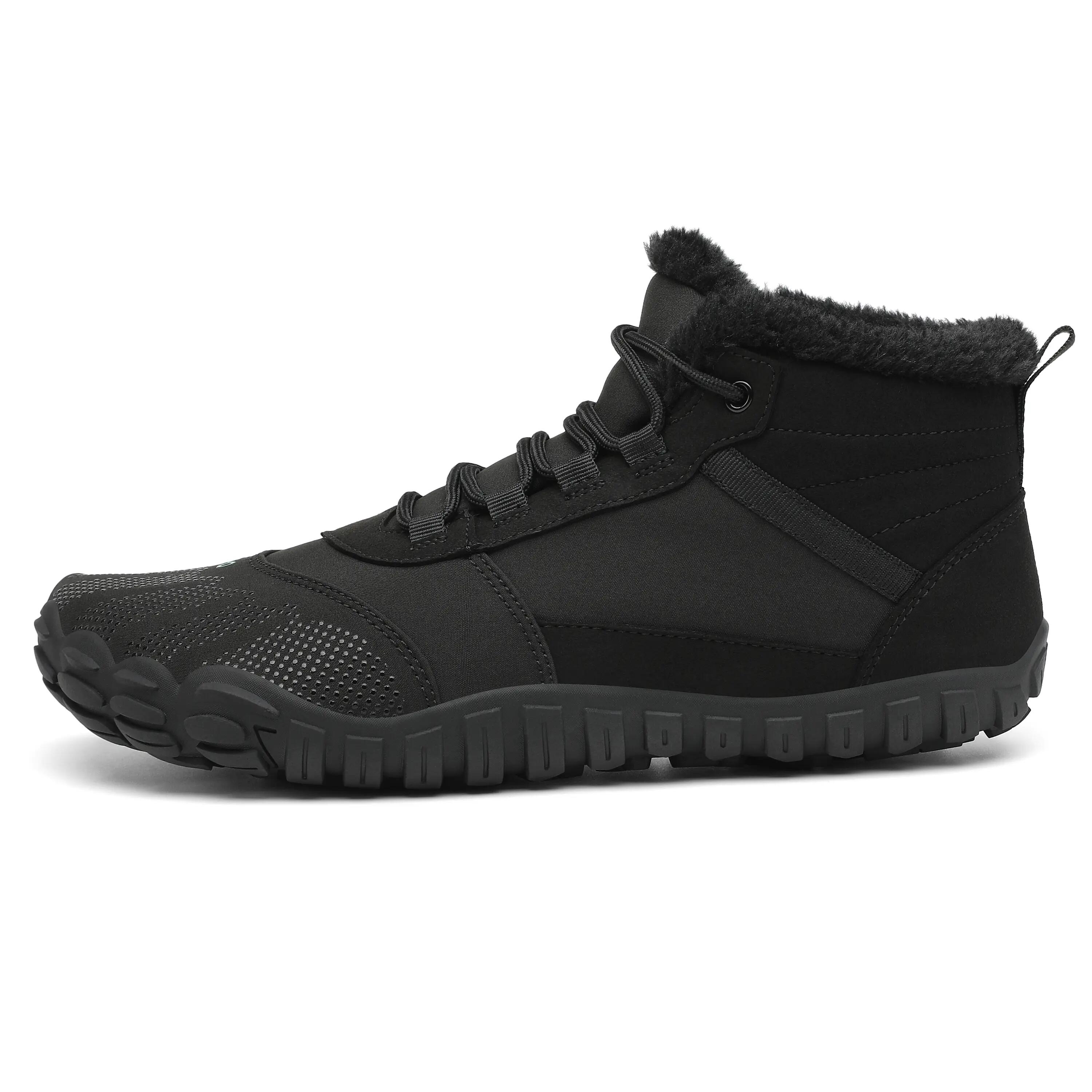 Saguaro Barefoot Will I – Chaussure d’hiver Entraînement Randonnée Noire 3/7