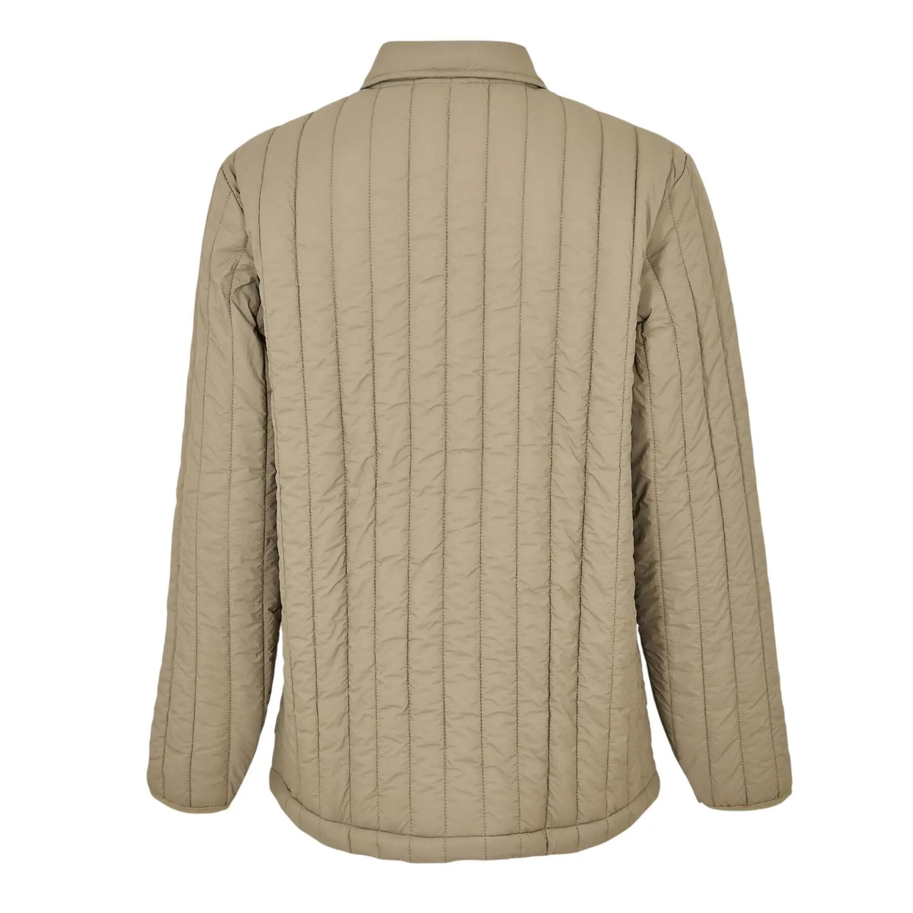 Mens Banja Relaxed Fit Overshirt (Driftwood) 3/4