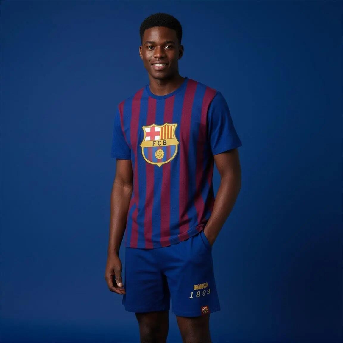 FC Barcelona piżama męska wielokolorowa 3/5