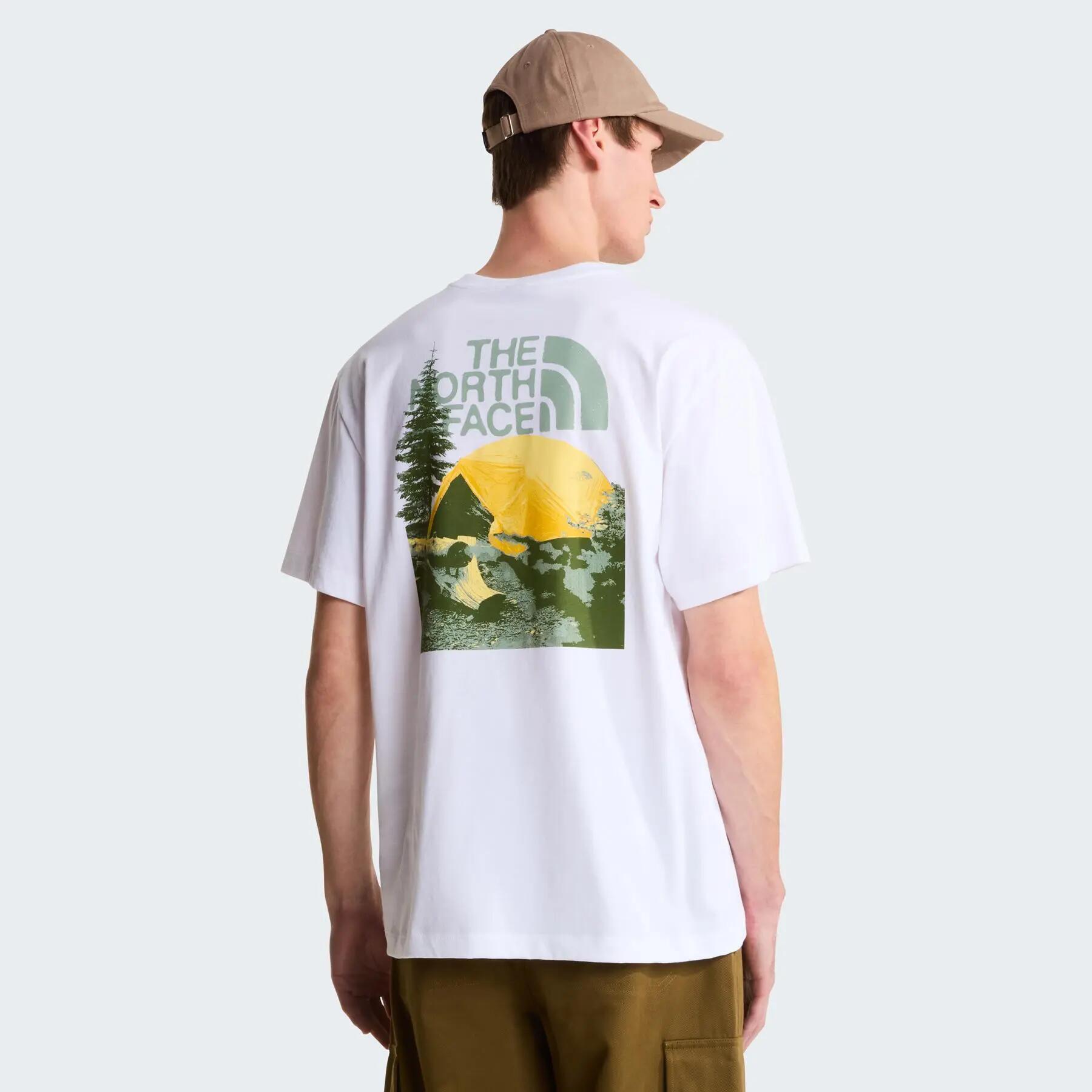 T-shirt sportiva da uomo THE NORTH FACE PITCH TENT 4/6