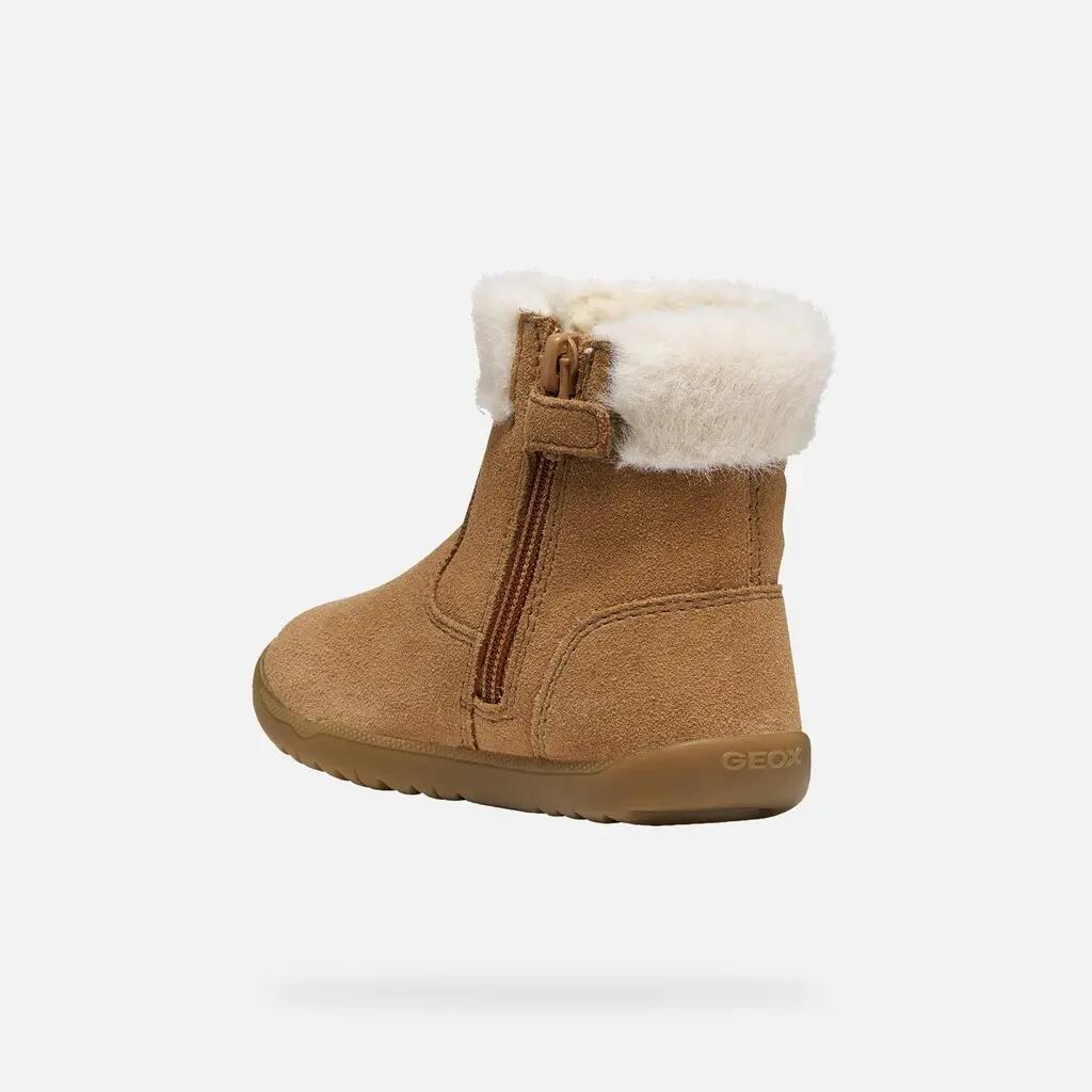 Premiers Pas Bébé Fille B MACCHIA GIRL Cognac 4/7