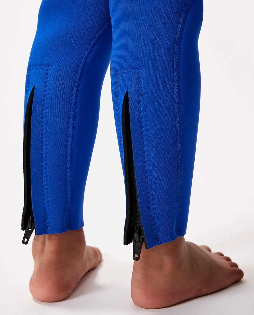 Muta da surf Bambino Omega 5/3 mm zip posteriore - Bleu 6/6