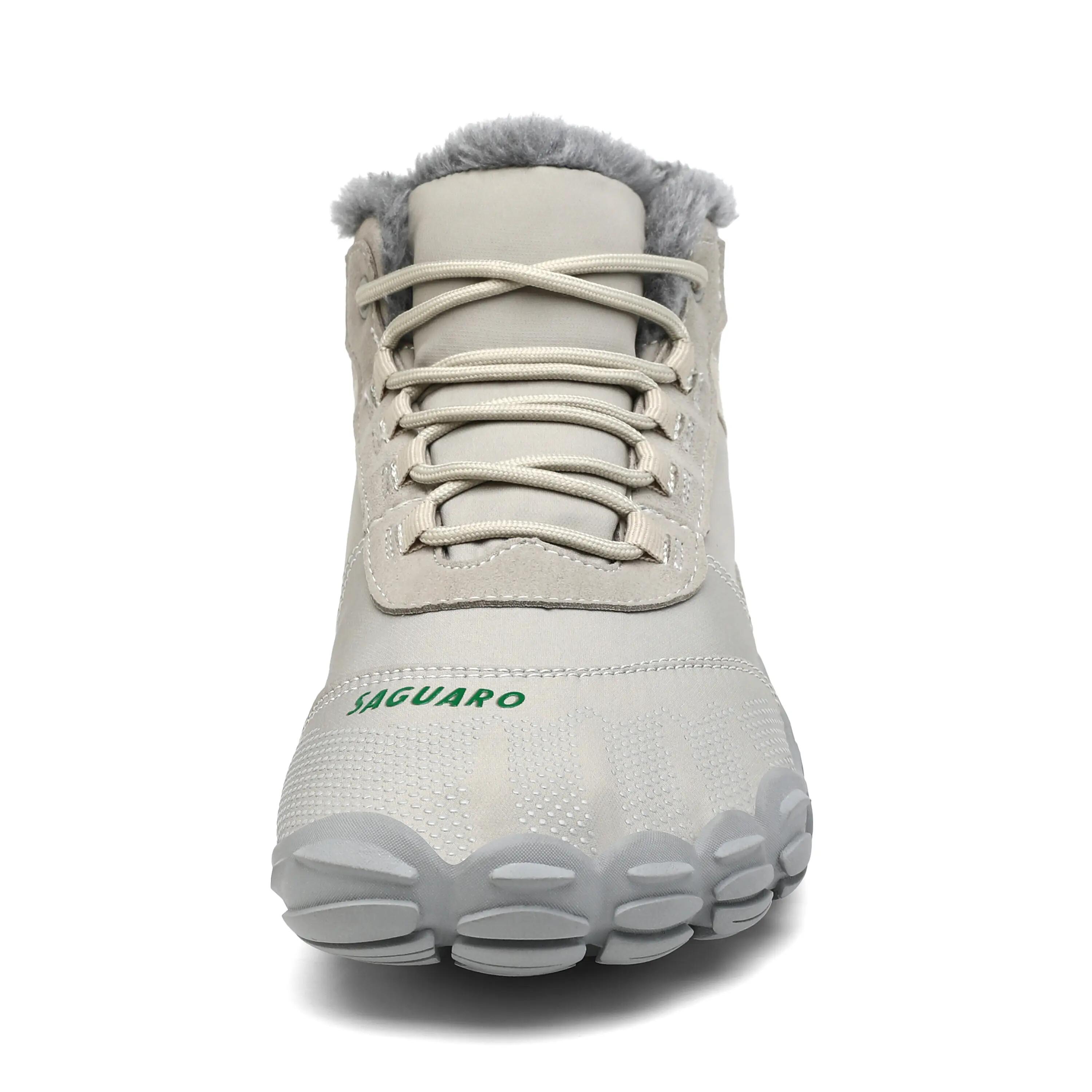 Saguaro Barefoot Will I – Scarpa Sportiva Invernale Escursionismo Grigia 8/8