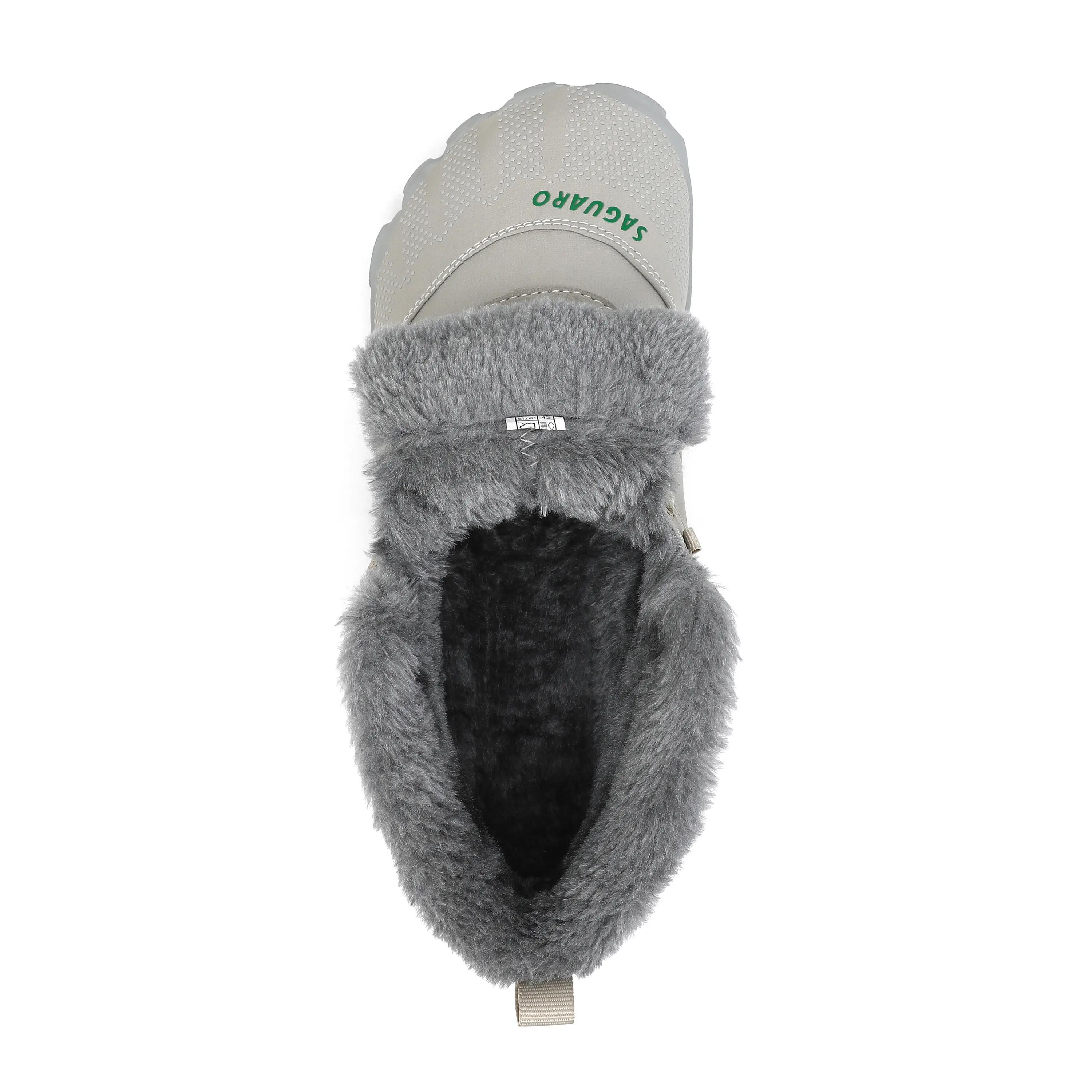 Saguaro Barefoot Will I – Scarpa Sportiva Invernale Escursionismo Grigia 5/8