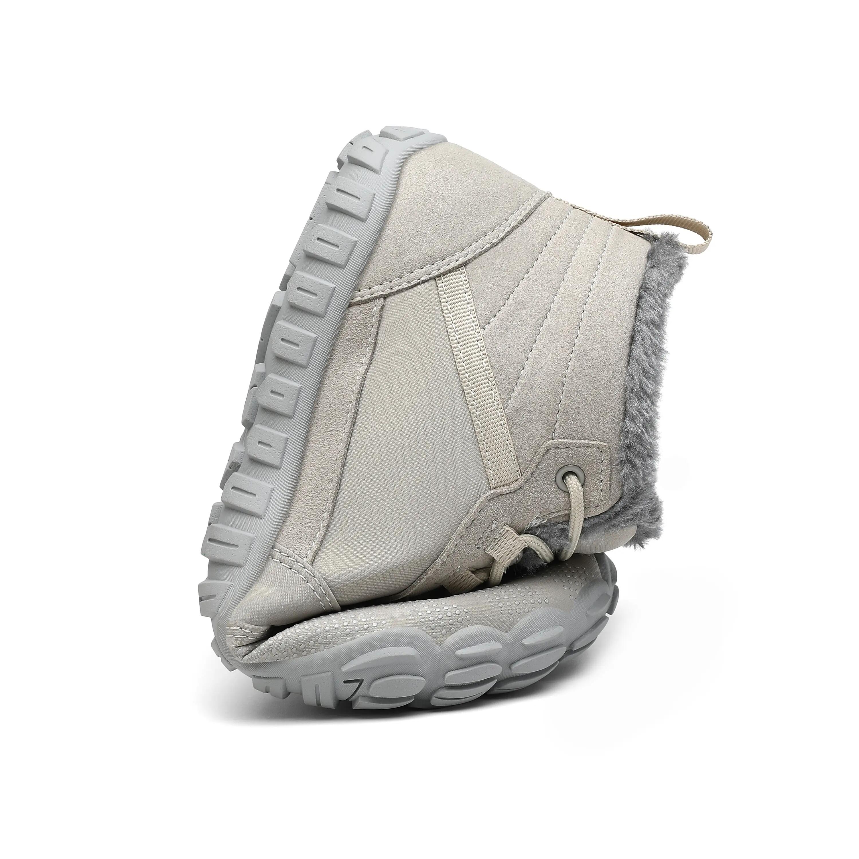 Saguaro Barefoot Will I – Scarpa Sportiva Invernale Escursionismo Grigia 3/8