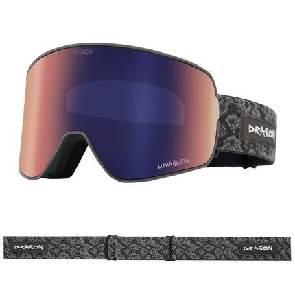 NFX2 Lunettes De Ski Unisexes - Vantas/LL Red Ionized & LL Light Rose