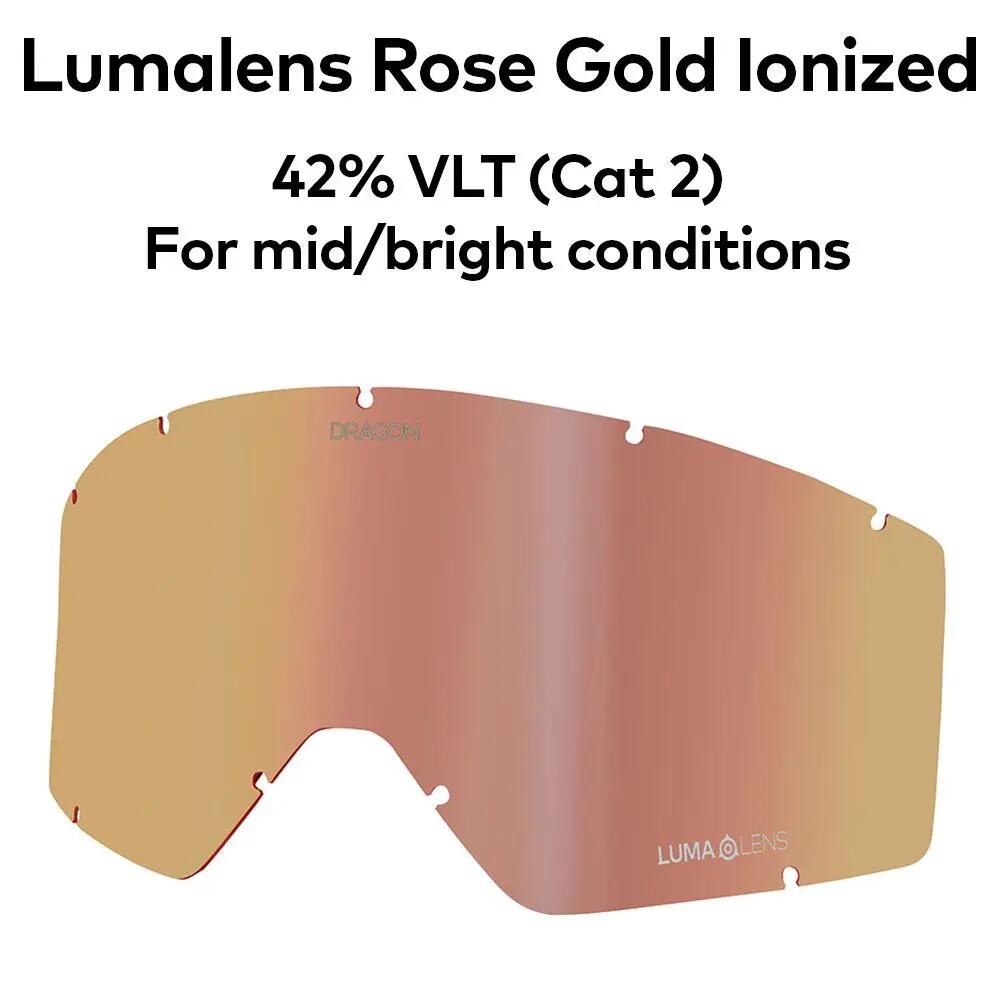 DX3 OTG Gafas De Esquí Unisex - Off White/LL Rose Gold Ionized 5/5