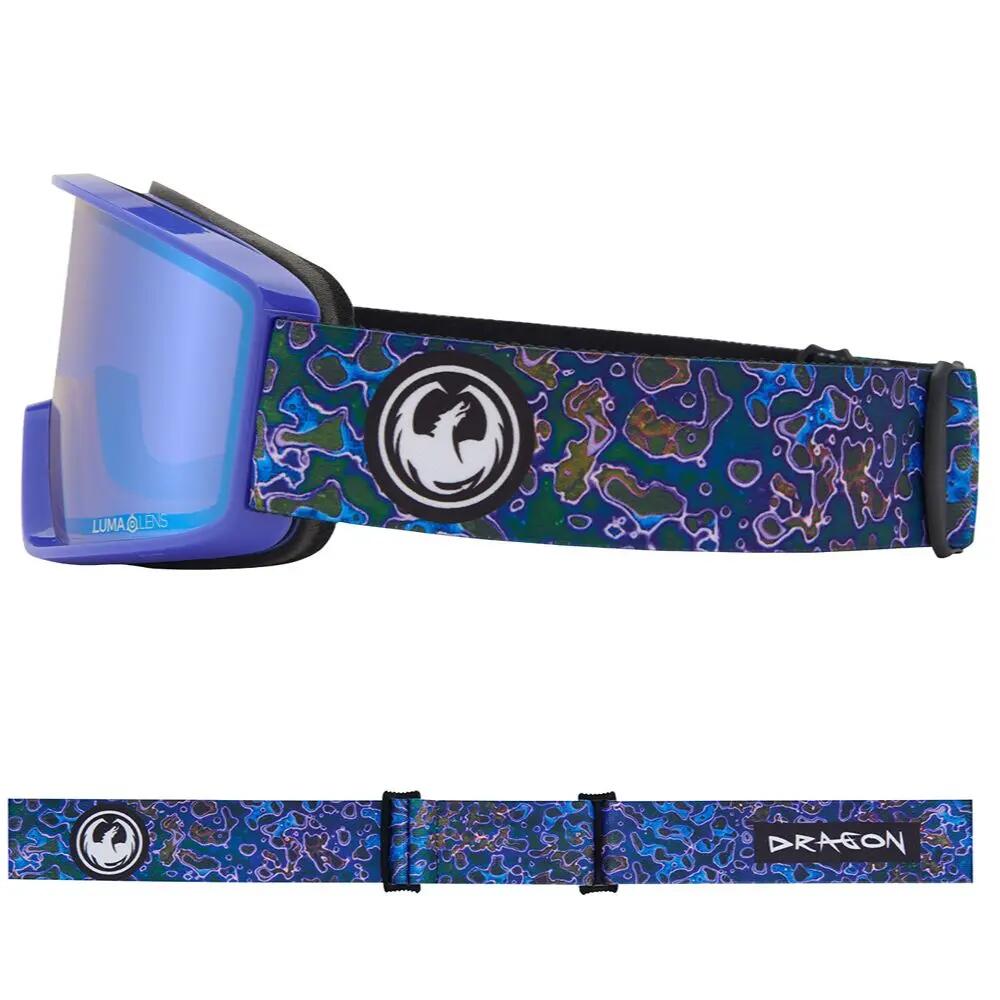 DXT OTG Jugend Skibrille - Urushi/LL Flash Blue 3/5