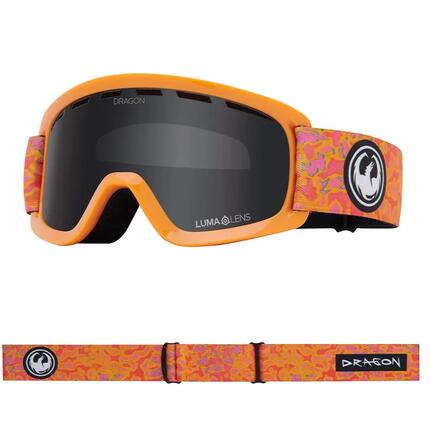 Lunettes Dragon LIL D Blizzard - Lil Kaiju Lumalens Verres Ionisés Rouges