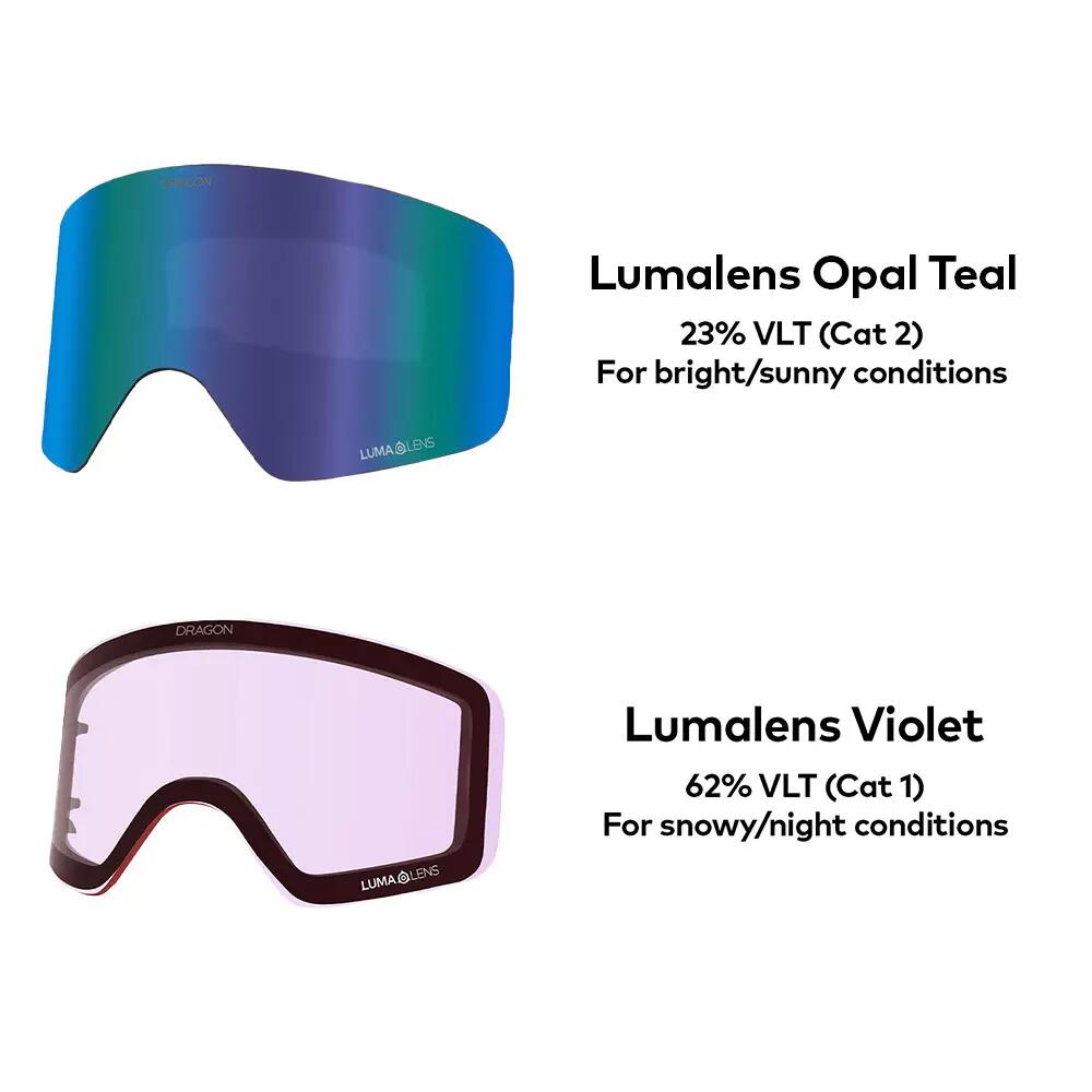 NFX MAG OTG Lunettes De Ski Unisexes - Moon/LL Opal Teal & LL Violet 6/6