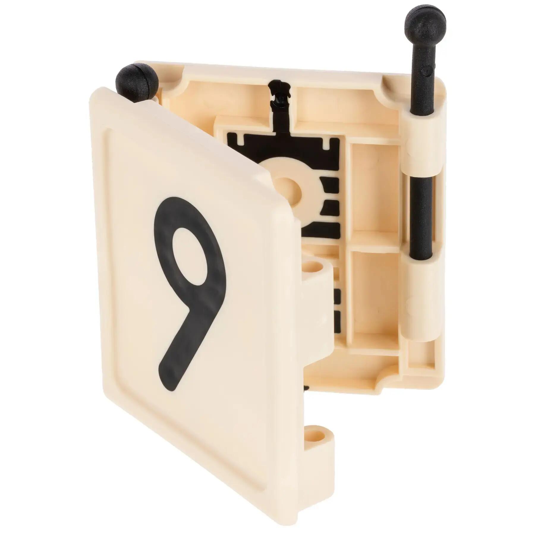 Plaqueta numerada para colar dobrável Kerbl (x6) 2/2