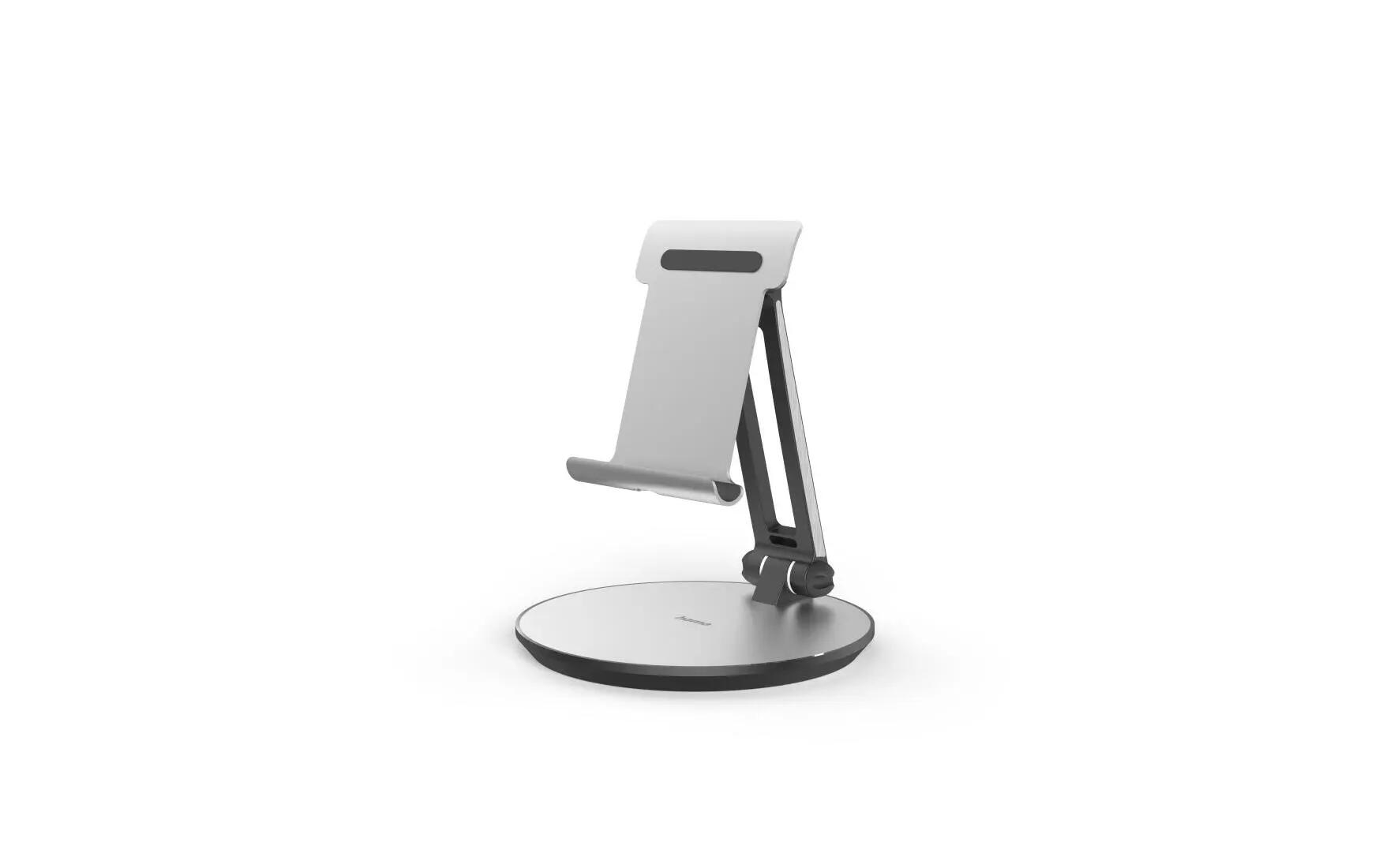 Hama Supporto tablet alluminio 7–12,9 pollici argento/nero 1/3