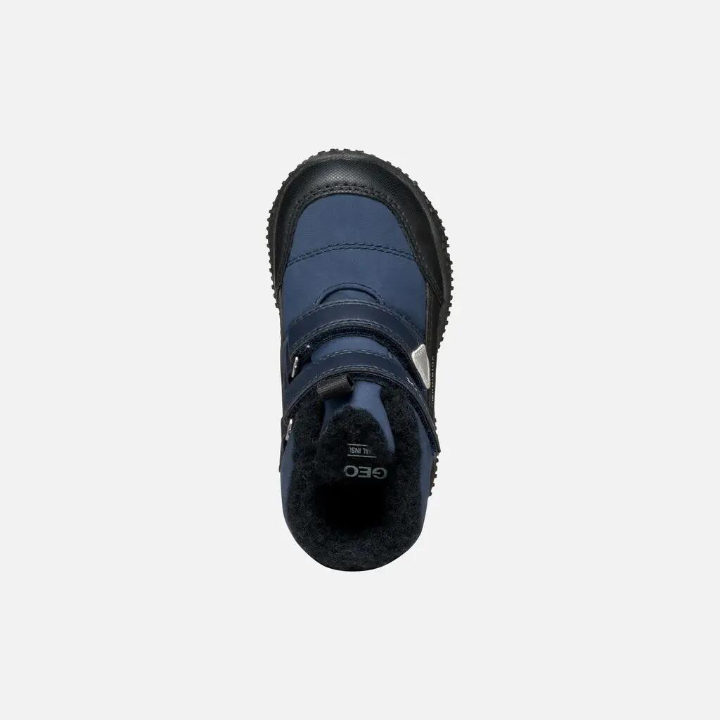 Bottines Bébé Garçon B BALTIC BOY B ABX Bleu Marine/Noir 6/7