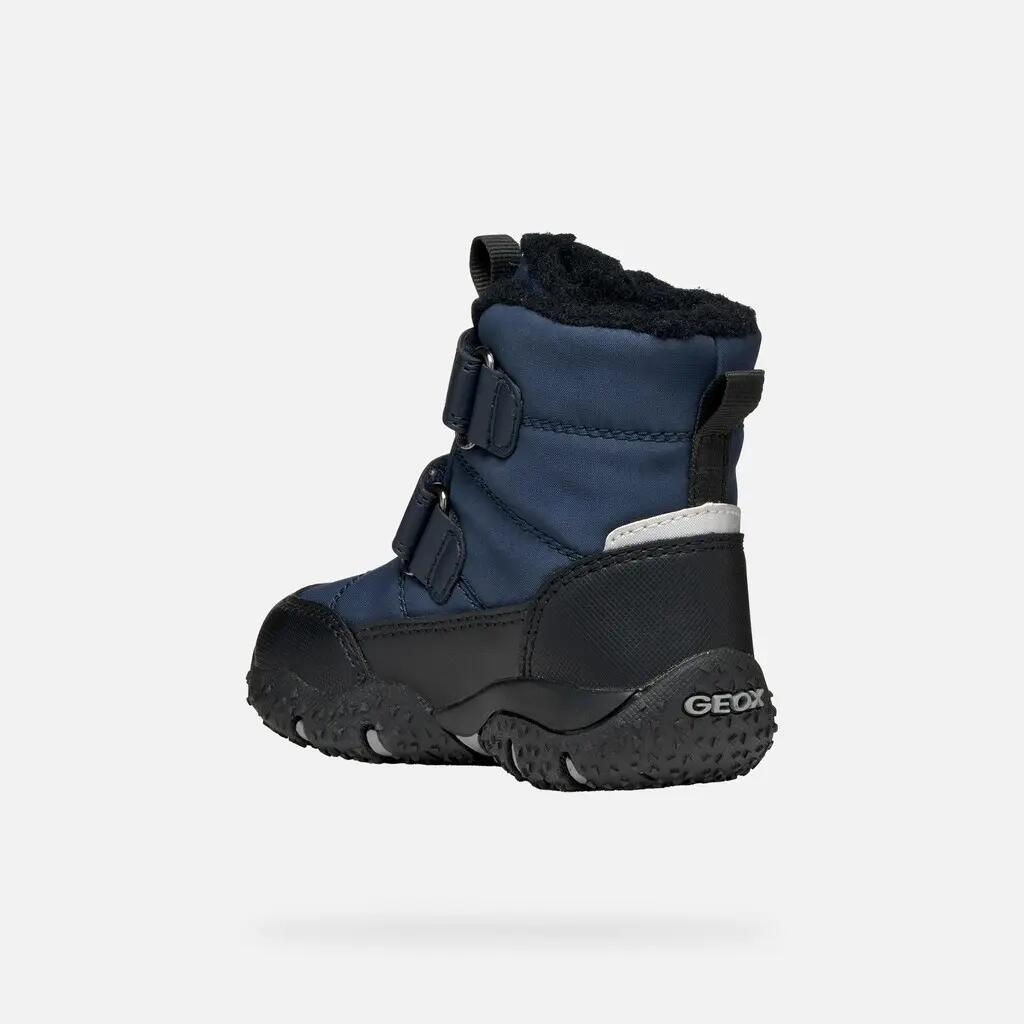 Bottines Bébé Garçon B BALTIC BOY B ABX Bleu Marine/Noir 4/7