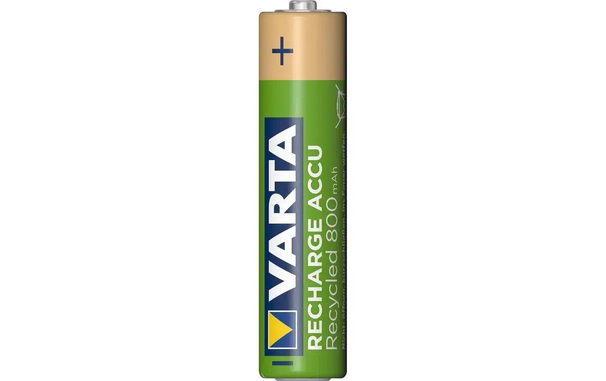Varta Recharge Accu Recycled AAA 800 mAh confezione 2 2/2