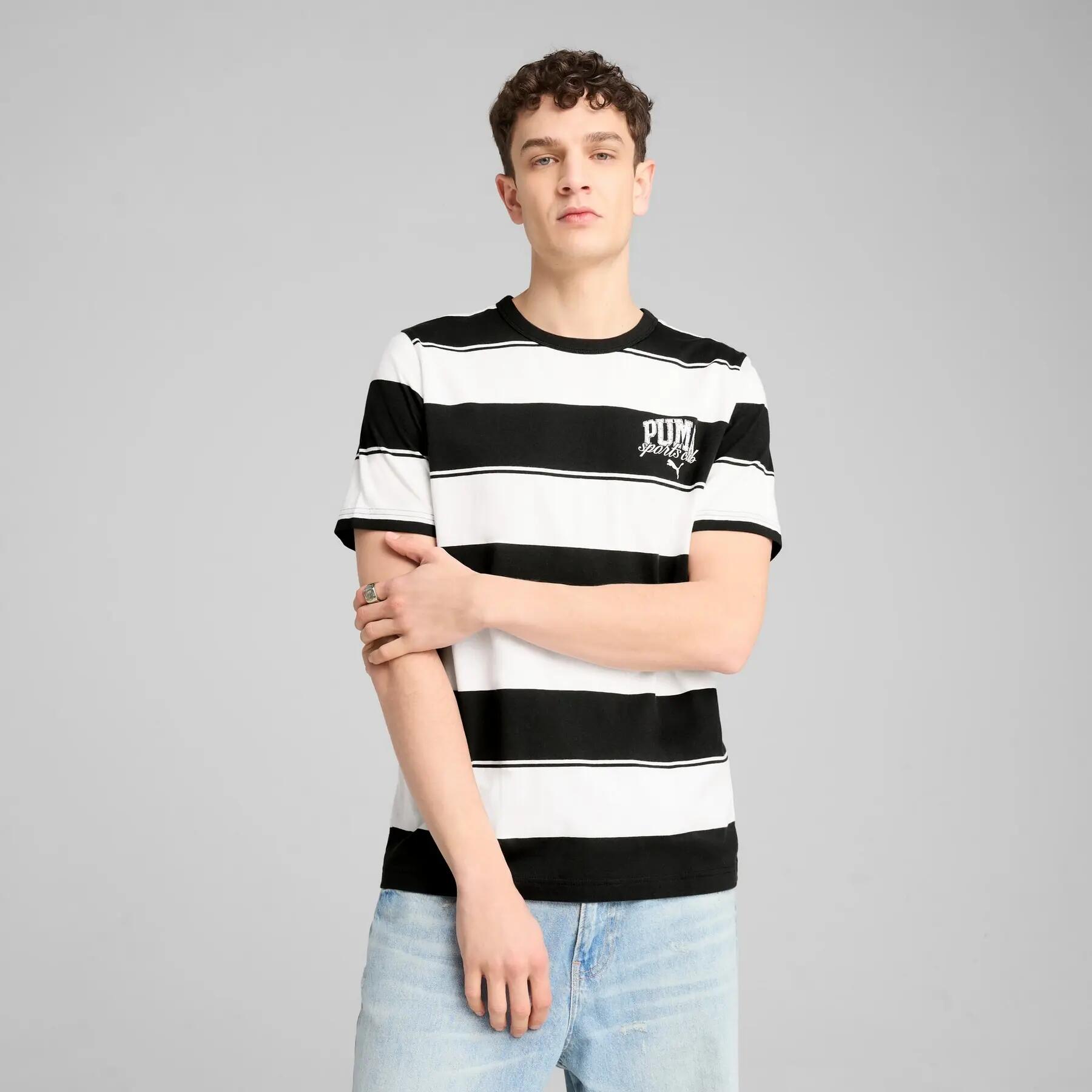 Puma CLASS STRIPED Herren-Sportshirt 3/5