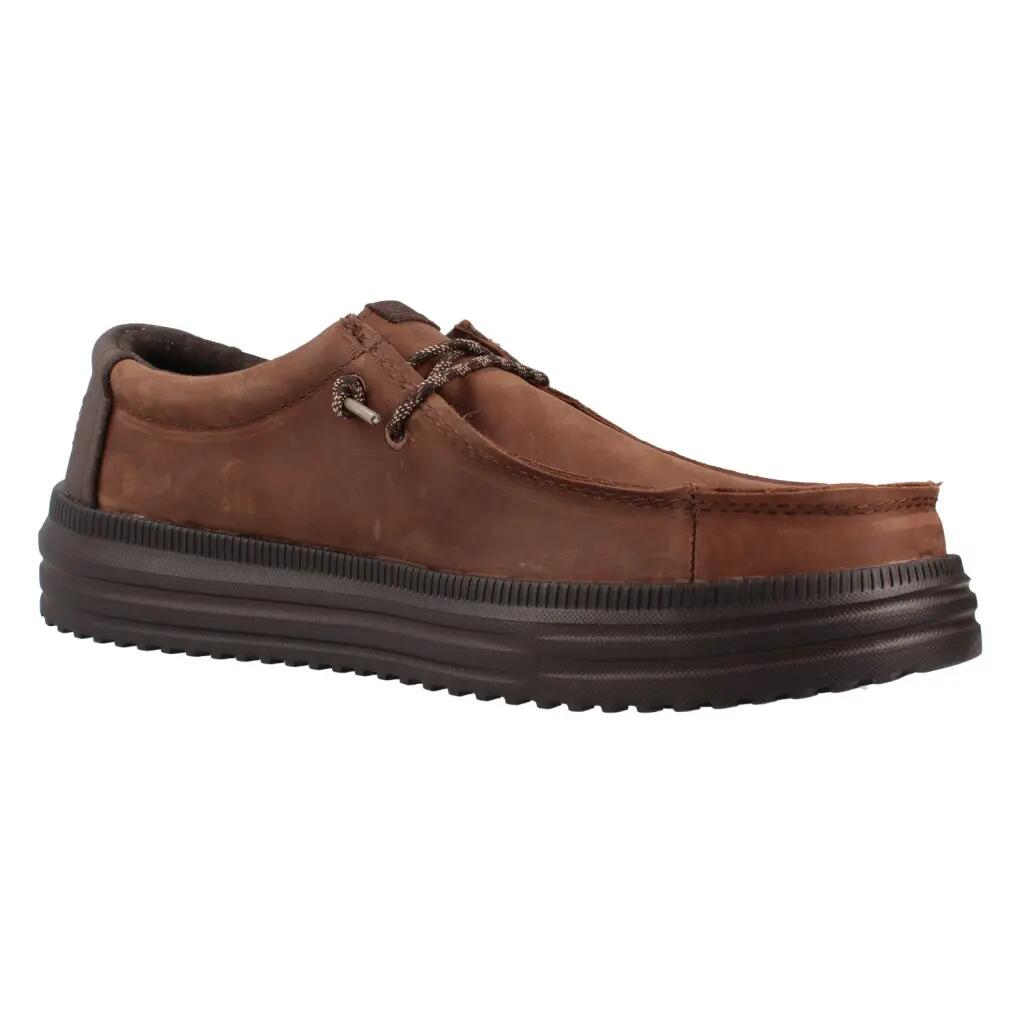 Buty HEY DUDE HD45847 REV TUMBLED LEATHER Brązowy 5/6