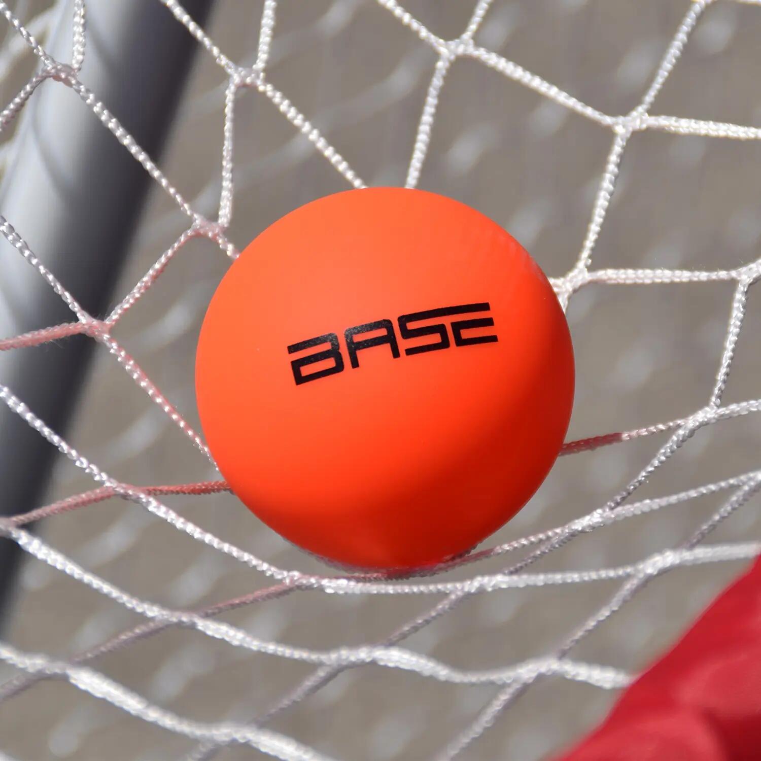 BASE Liquid Filled, papieren doos, oranje straathockeybal 4/6