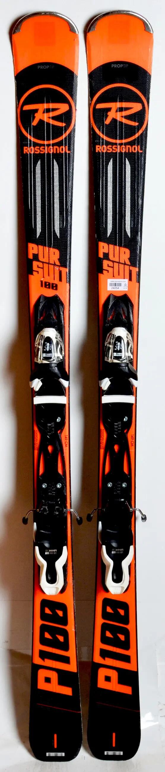 RECONDITIONNE - Skis Rossignol PURSUIT 100 black - BON 1/1