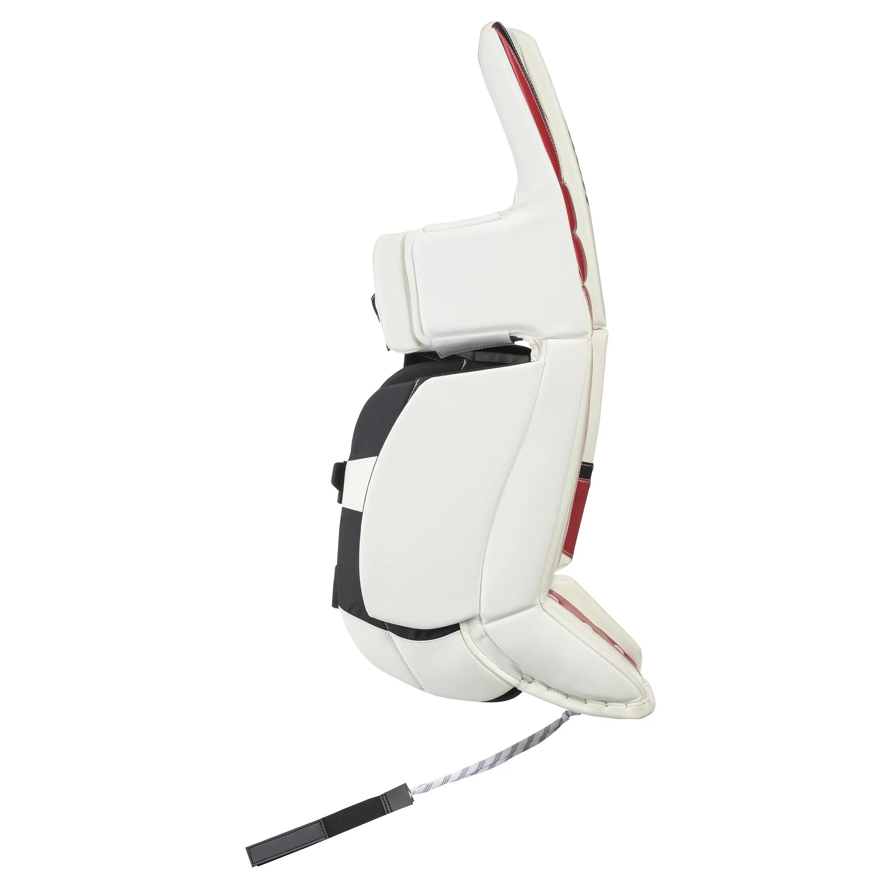 CCM EFX 7.9 Heaton Senior Torwart-Schienen, Weiß/Schwarz/Rot 35+2 5/6