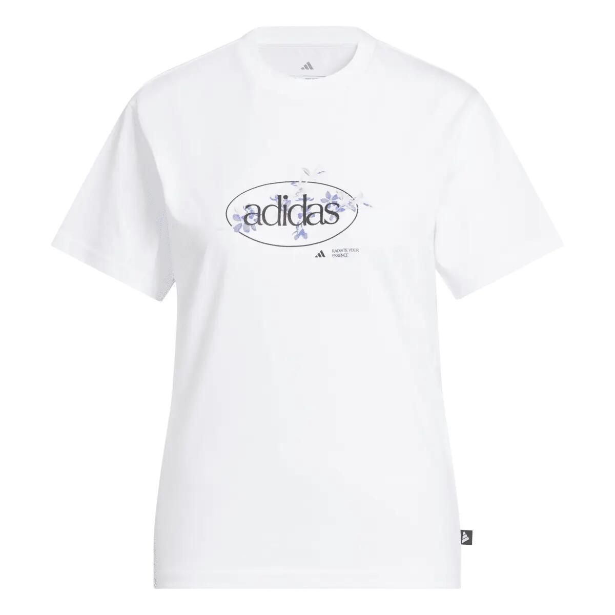 Koszulka damska ADIDAS  W Elem Flrl Tee XS 1/6