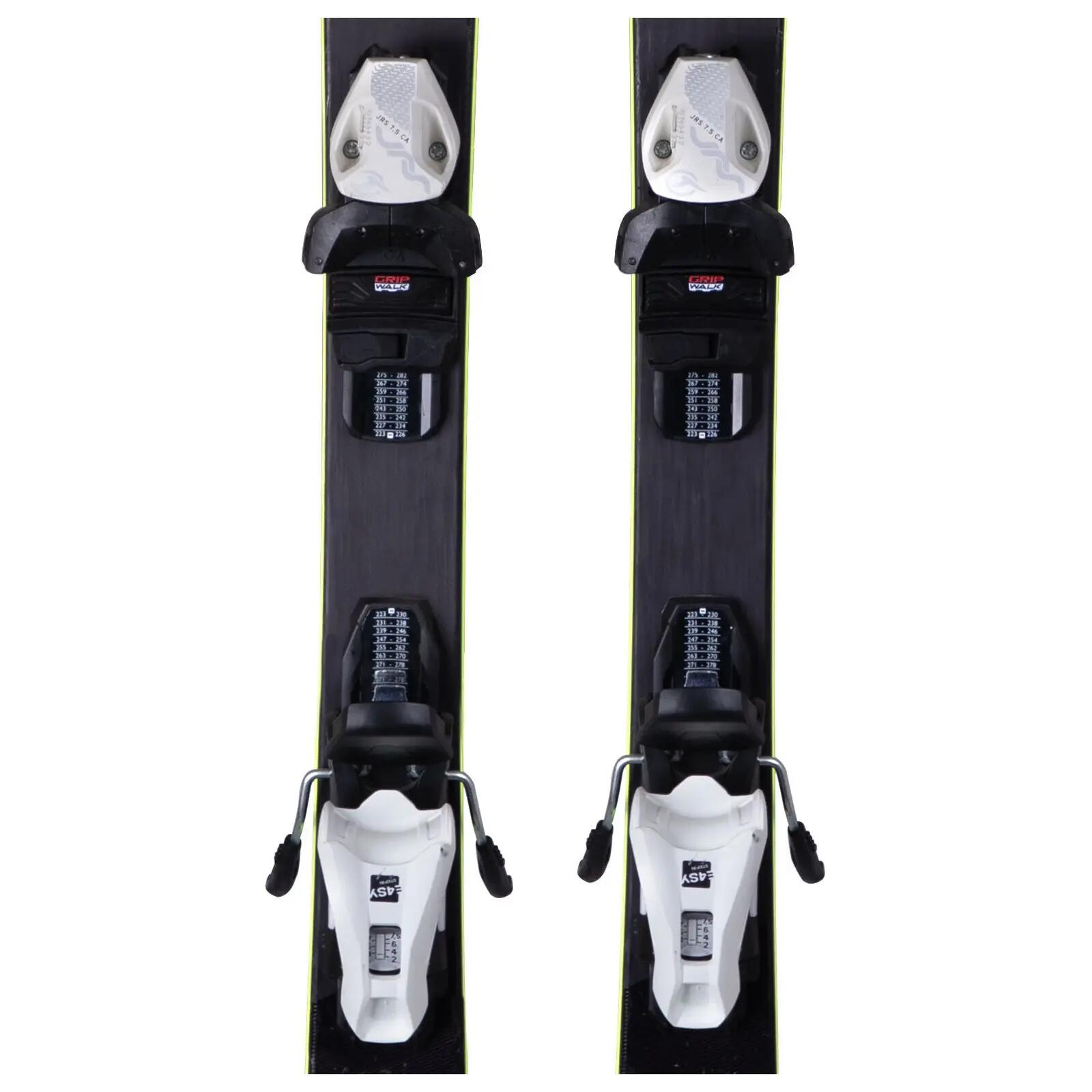 RECONDITIONNE - Ski Junior Wedze Xtr + Fixations 3/4
