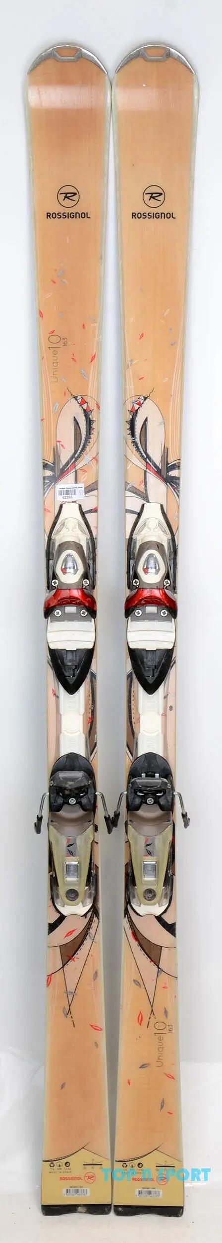 RECONDITIONNE - Skis Rossignol UNIQUE 10 W TPi2 - Skis d'occasion Femm - BON 4/5