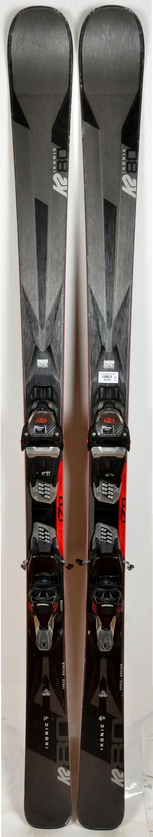 RECONDITIONNE - Skis K2 iKONIC 80 Ti black / grey - BON 2/3