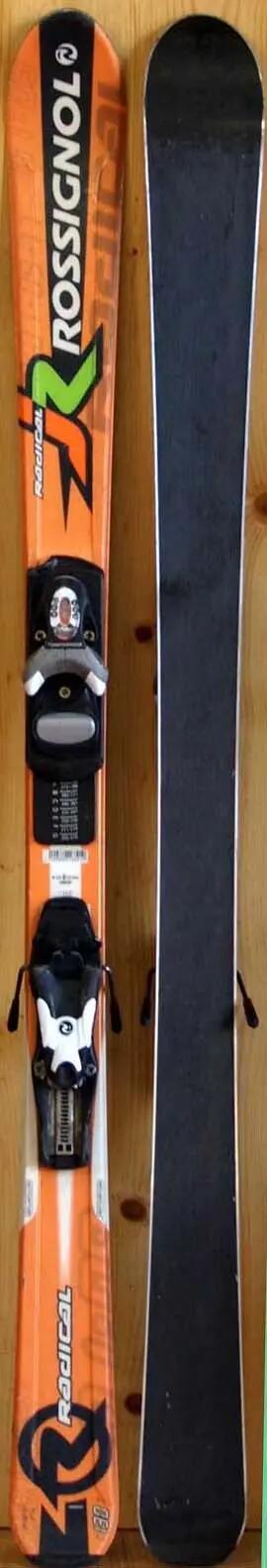 RECONDITIONNE - Skis junior Rossignol Radical Jr - Skis d'occasion Jun - BON 2/3