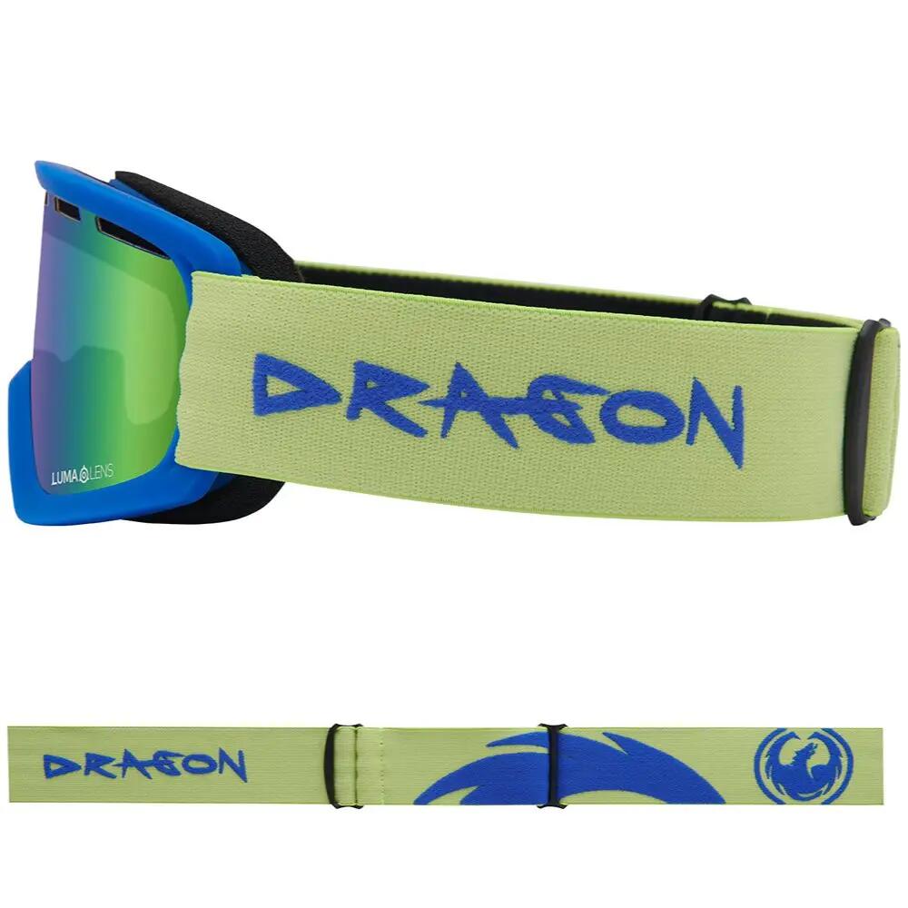 LIL D Occhiali Da Sci Per Ragazzi - Green Glow/LL Green Ionized 3/5
