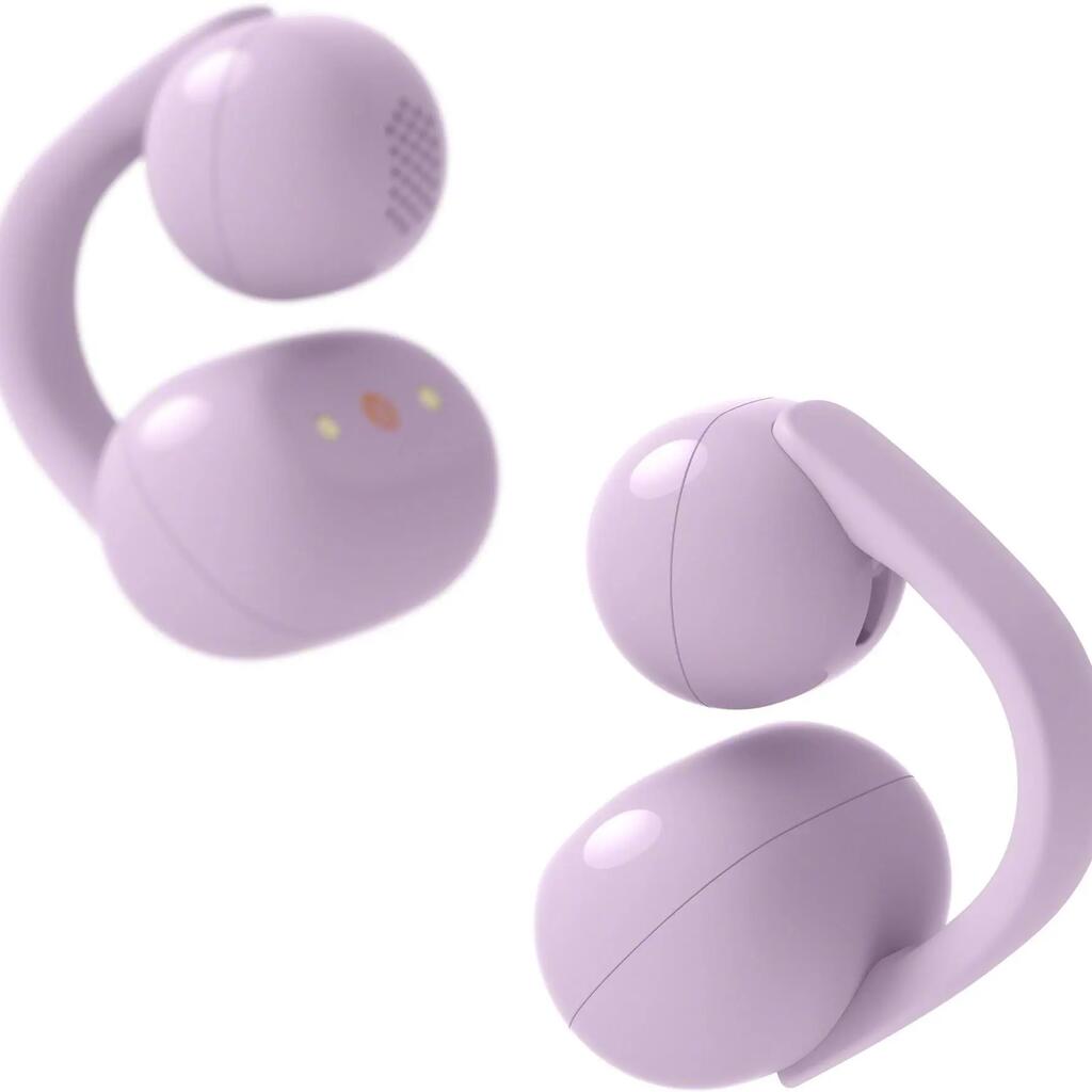 Sony LinkBuds Clip Open-Ear Headphones WF-LC900N Lavender