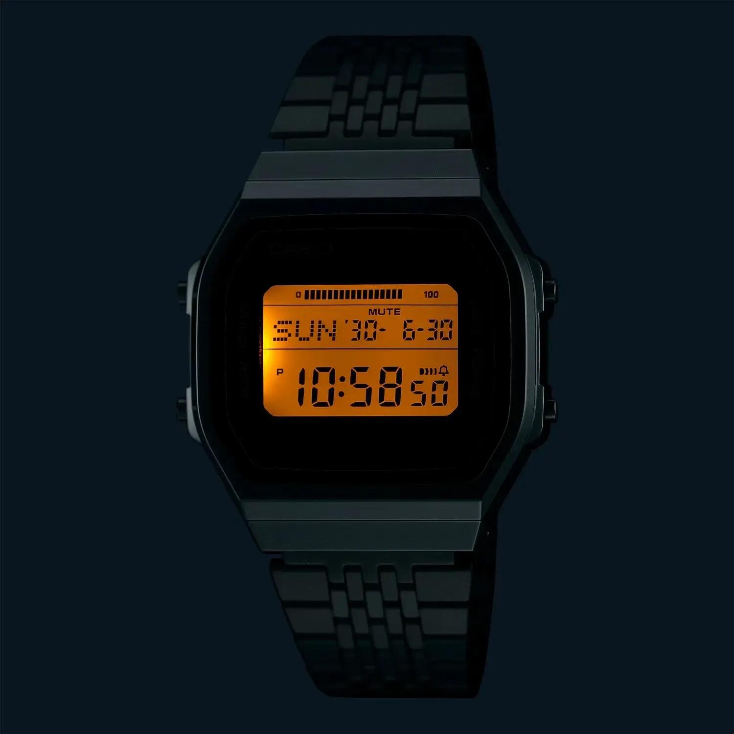 Casio Digital Montre Argent/Bleu ABL-100WE-2AEF 3/6